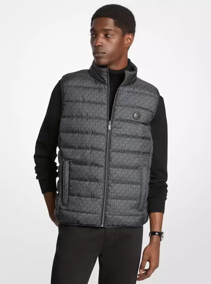 Abbou Signature Logo Reversible Vest Abbou Signature Logo Reversible Vest