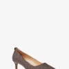 Alina Flex Signature Logo Kitten Heel Pump