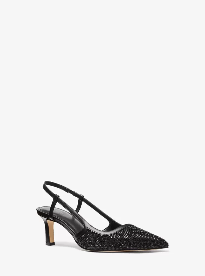 Alora Embellished Slingback Pump Alora Embellished Slingback Pump