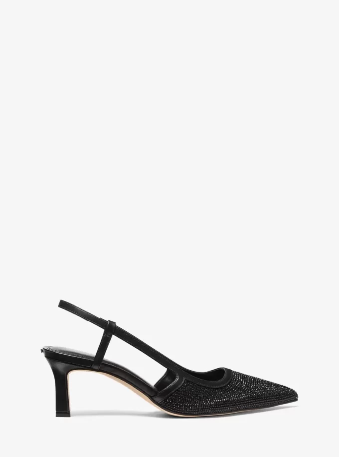 Alora Embellished Slingback Pump Alora Embellished Slingback Pump