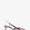 Alora Snake Embossed Leather Slingback Pump Alora Snake Embossed Leather Slingback Pump