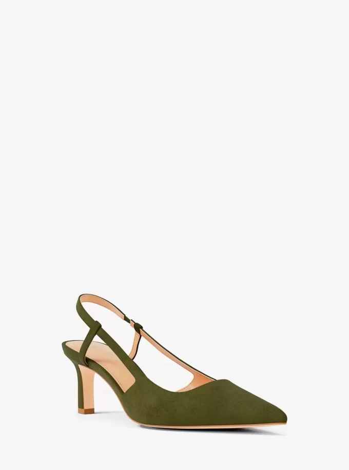 Alora Suede Slingback Pump Alora Suede Slingback Pump