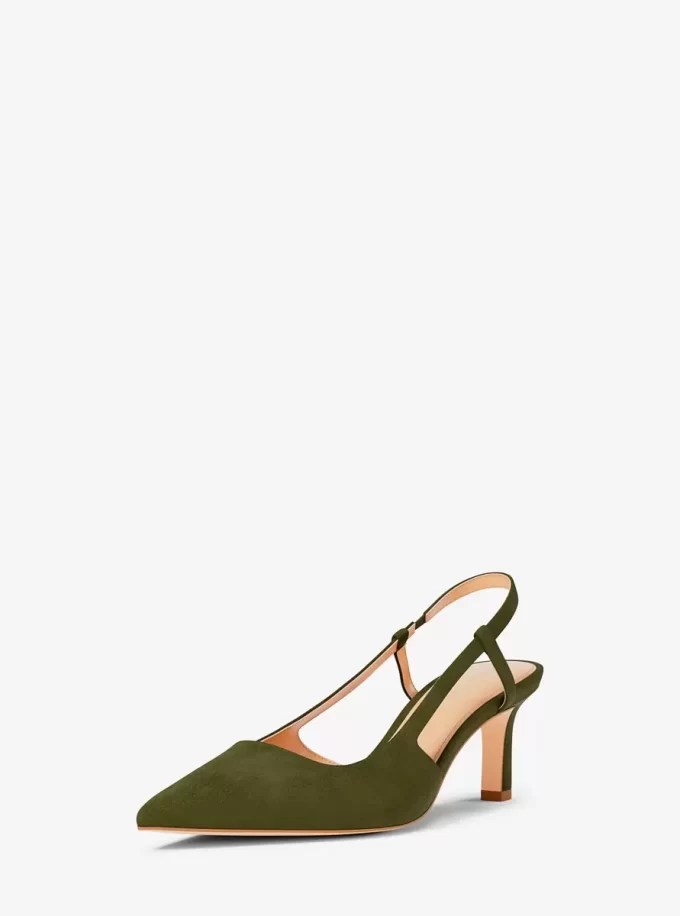 Alora Suede Slingback Pump Alora Suede Slingback Pump
