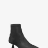 Amali Glitter Chain-Mesh Kitten Boot Amali Glitter Chain-Mesh Kitten Boot