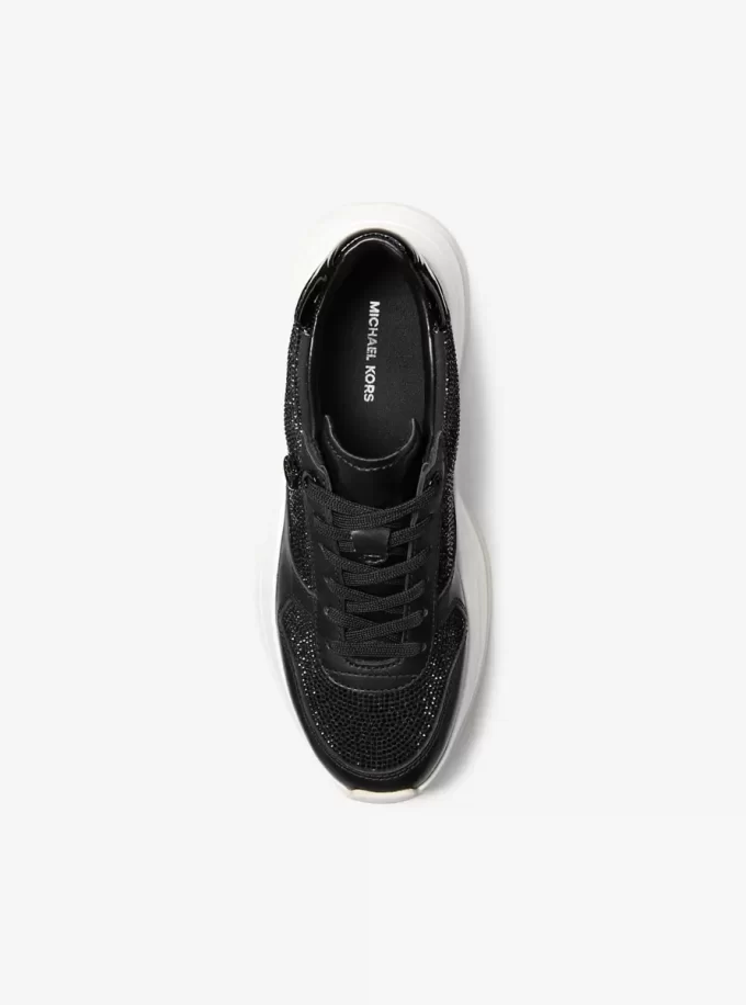 Arla Embellished Leather Trainer Arla Embellished Leather Trainer