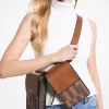 ASHYA X MICHAEL KORS Saga Signature And Leather Multi Bag