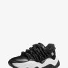 Atlas Cord Leather and Mesh Trainer