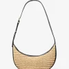 Avra Medium Hand-Crocheted and Leather Crossbody Bag Avra Medium Hand-Crocheted and Leather Crossbody Bag