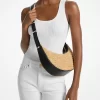 Avra Medium Hand-Crocheted and Leather Crossbody Bag Avra Medium Hand-Crocheted and Leather Crossbody Bag