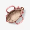 Avril Extra-Small Leather and Suede Satchel