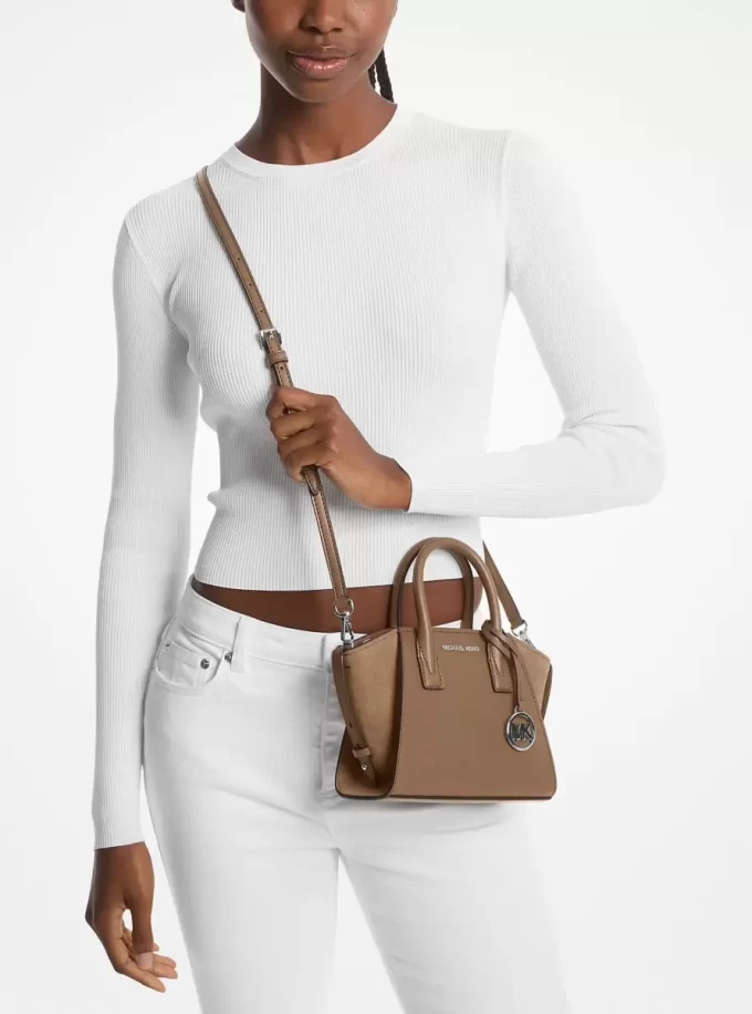 Avril Extra-Small Leather Satchel