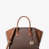 Avril Large Signature Logo Satchel