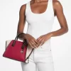 Avril Small Leather Satchel