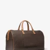 Bedford Travel Extra-Large Signature Logo Stripe Weekender Bag Bedford Travel Extra-Large Signature Logo Stripe Weekender Bag
