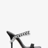 Bianca Embellished Leather Sandal
