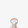 Bianca Embellished Metallic Leather Sandal Bianca Embellished Metallic Leather Sandal