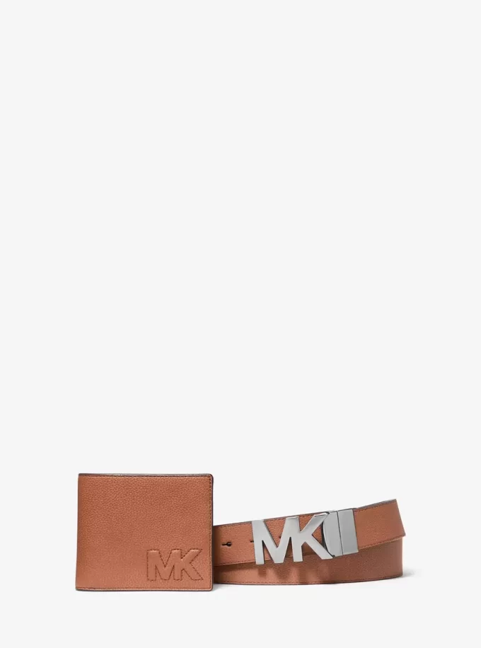 Billfold Wallet and Belt Gift Set