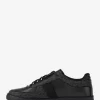 Brady Signature Logo and Leather Sneaker