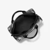 Brooklyn Medium Metallic Puffy Duffel Bag