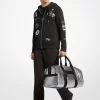 Brooklyn Medium Metallic Puffy Duffel Bag