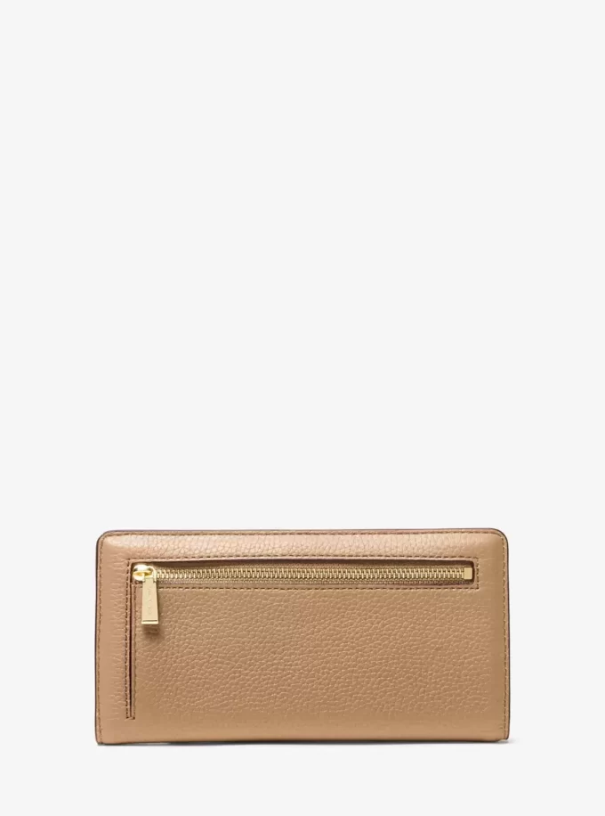Bryant Large Pebbled Leather Snap-Front Wallet Bryant Large Pebbled Leather Snap-Front Wallet