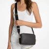 Bryant Medium Pebbled Leather Camera Crossbody Bag