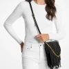 Bryant Small Fringed Suede Convertible Pochette