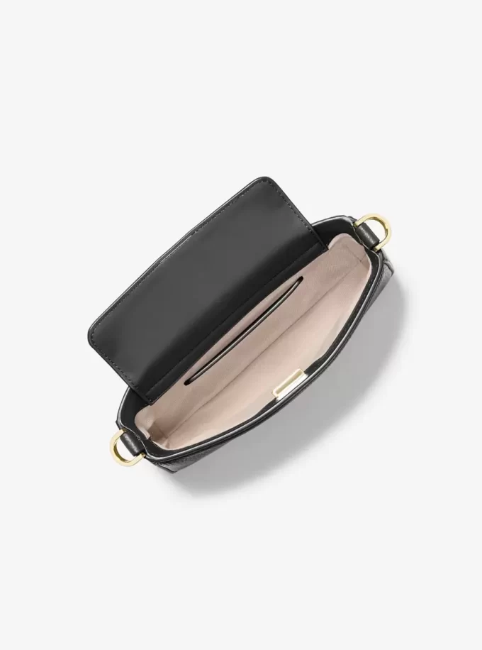 Bryant Small Pebbled Leather Convertible Pochette
