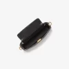 Bryant Small Snake Embossed Leather Convertible Pochette