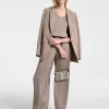 Bryant Small Snake Embossed Leather Convertible Pochette