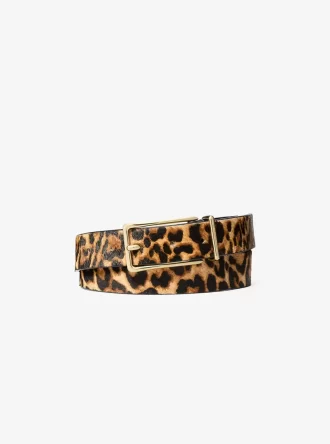 Calf Hair Belt
