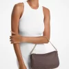 Carmela Medium Signature Logo Convertible Crossbody Bag