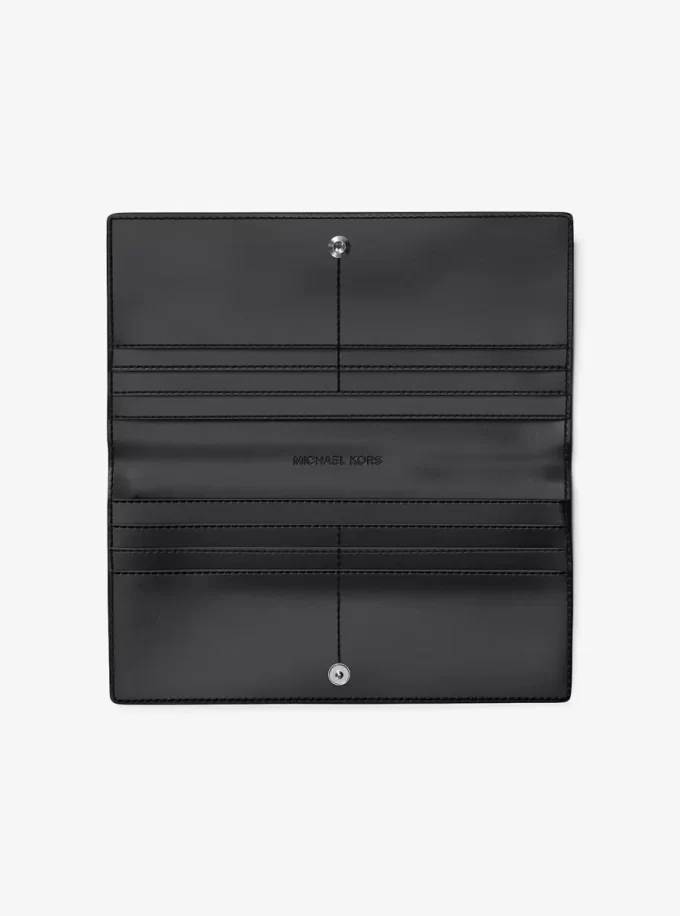 Carson Large Pebbled Leather Wallet