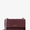 Claire Large Suede Shoulder Bag