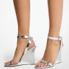 Claudia Specchio Leather Wedge Sandal Claudia Specchio Leather Wedge Sandal