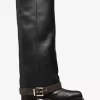 Colby Leather and Signature Logo Boot
