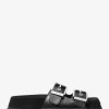 Colby Suede and Leather Flat Sandal