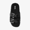 Colby Suede and Leather Flat Sandal