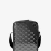 Cooper Metallic Logo Debossed Flight Bag