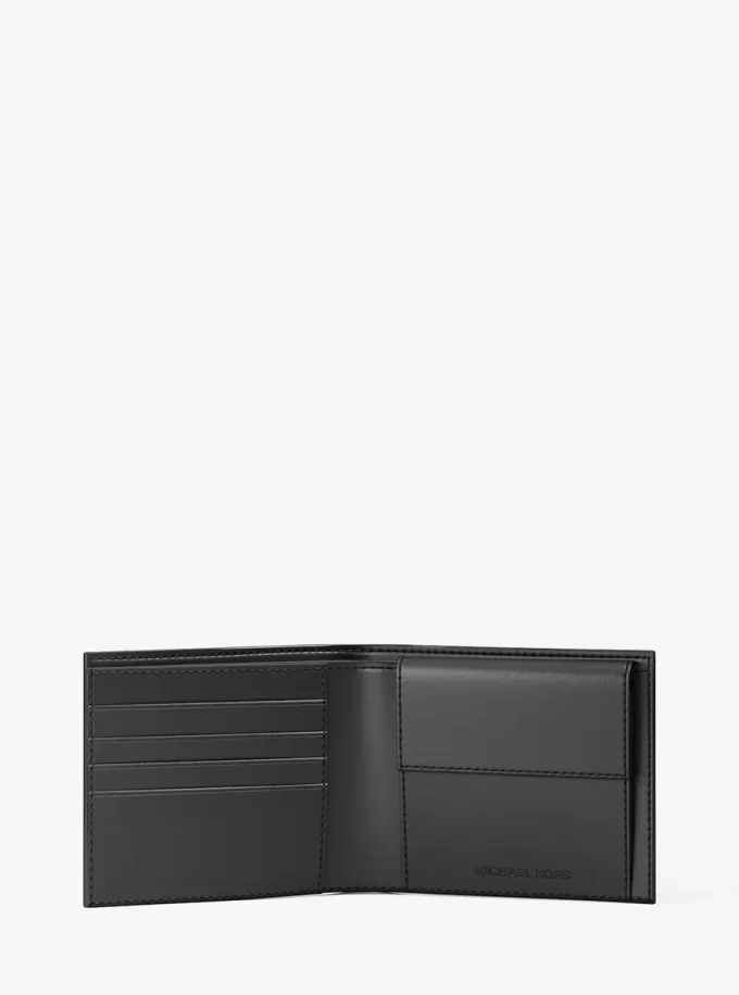 Cooper Striped Signature Logo Billfold Wallet