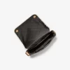 Cooper Suede and Sherpa Messenger Bag