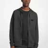 Cotton Blend Zip-Up Hoodie Cotton Blend Zip-Up Hoodie