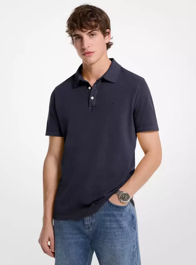 Cotton Piqué Polo Shirt
