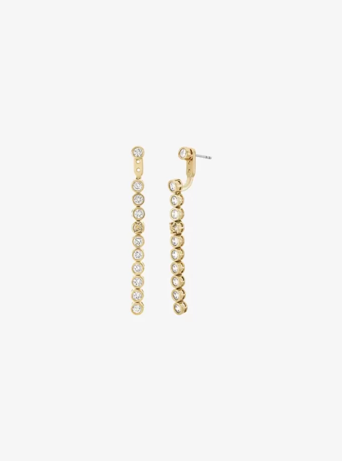 Cubic Zirconia Drop Earrings