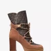 Culver Mixed-Media Platform Boot