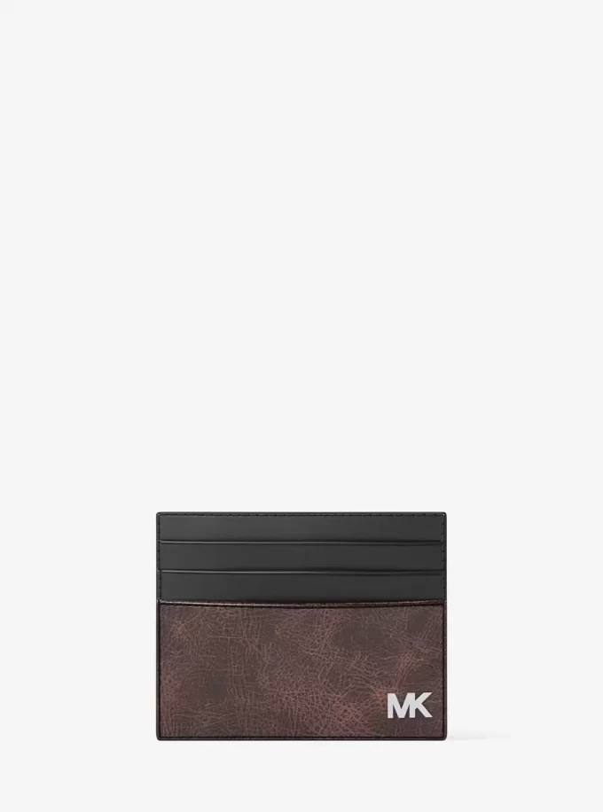 Cyrus Burnished Tall Card Case Cyrus Burnished Tall Card Case