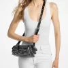 Dakota Small Studded Suede Shoulder Bag