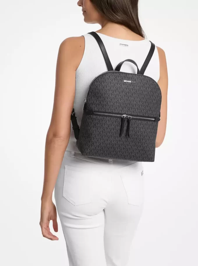 Dallas Medium Signature Logo Backpack