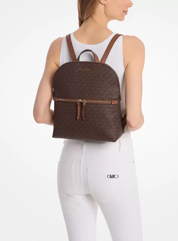 Dallas Medium Signature Logo Backpack