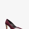 Darrah Crackled Patent Leather Pump
